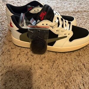Men's Designer Inspired Black and White Sneakers